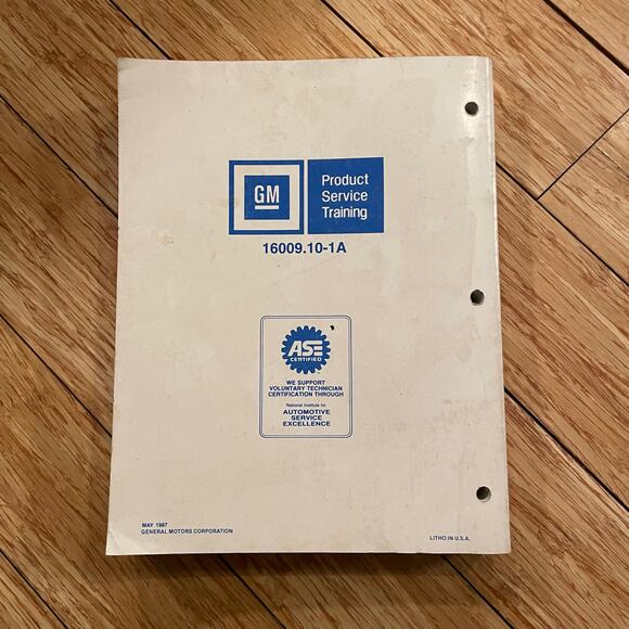 Original GM Fuel Injection Product Service Training Manual - Picture 4 of 4